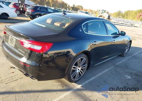 2018 Maserati Quattroporte S Q4 из США, поврежденный, VIN ZAM56YRA8J1280062